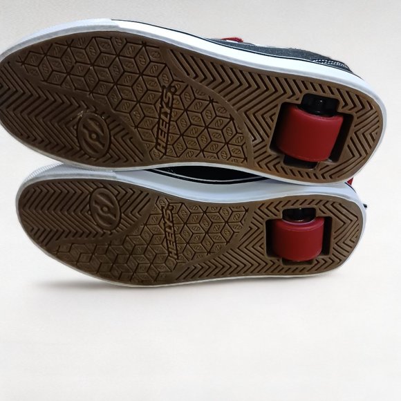 Youth Heely's Pro 20 Low Top Black and White Skater Running Shoes  Size 5 - Picture 12 of 16